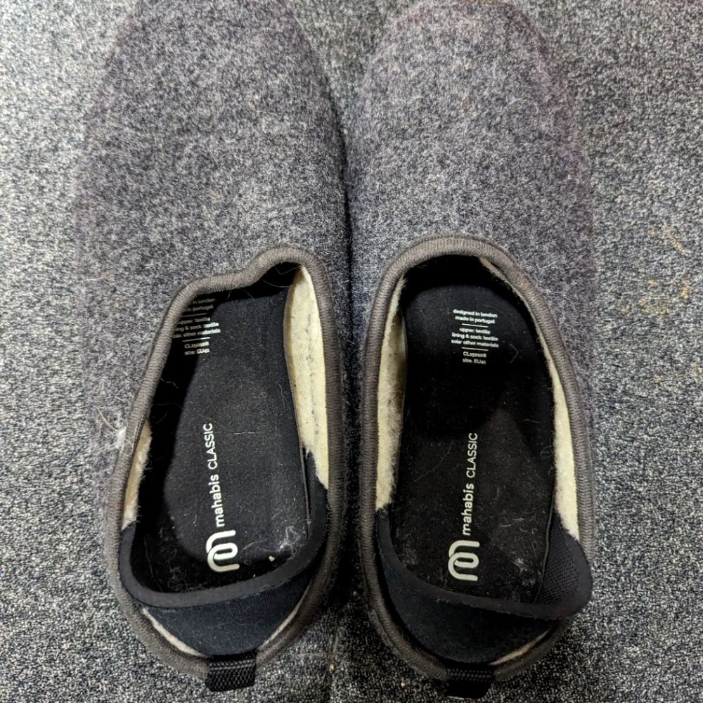 Mahabis Slip-On Slippers Classic Grey